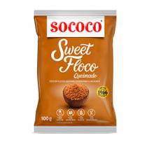 Coco em Flocos Queimado Desidratado e Adoçado Sococo 100g