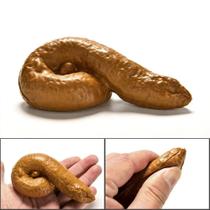 Cocô Falso Realista Flutuante Com Saco De Cordão, Brinquedo Engraçado Para Pegadinhas E Lembrancinha