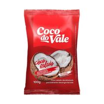 Coco Ralado Coco do Vale Desidratado 100g - Embalagem com 24 Unidades