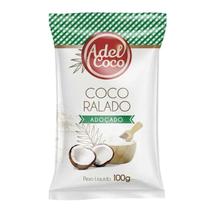 Coco Ralado e Adoçado Adel Coco 100g - AdelCoco
