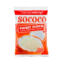 Coco Ralado em Flocos Úmido e Adoçado 1Kg - Sococo