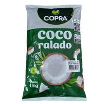 Coco Ralado Medio Linha Profissional 1kg Copra