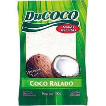 Coco ralado seco ducoco - embalagem com 24 unidades de 100g