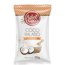 Coco Ralado Seco Queimado 100g Adelcoco