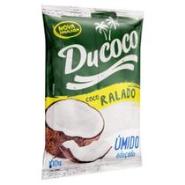 Coco Ralado Umido Adoçado Ducoco Pacote 100g