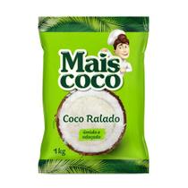 Coco Ralado Úmido Adoçado Mais Coco Pacote 1kg