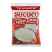 Coco Ralado Úmido e Adoçado 1kg Sococo