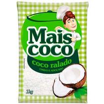 Coco Ralado Umido e Adoçado Mais Coco - 1kg