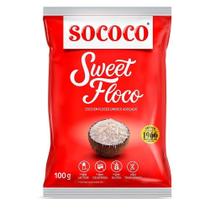 Coco Sococo em Flocos Úmido e Adoçado 100g Embalagem com 24 Unidades Coco Sococo em Flocos Úmido e Adoçado 100g Embalagem com 24 Unidades