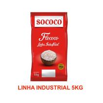 Coco Sweet Flocos Úmido Adoçado Linha Industrial Sococo 5kg