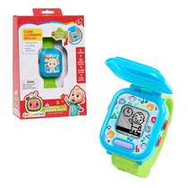 CoComelon JJ's Learning Smart Watch Toy for Kids with 3 Education-Based Games, Alarm Clock, and Stop Watch, by Just Play