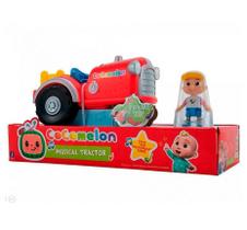 Cocomelon Trator Musical Vermelho - Candide 3308