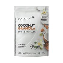 Coconut Granola Crunchy Snack Puravida Baunilha 180g