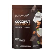 Coconut Granola Crunchy Snack Puravida Dark Chocolate 180g