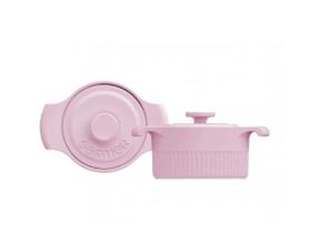 Cocotte Assar E Servir 10 Cm Mini Panela - Rosa