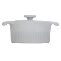 Cocotte Refratário 10 cm Branco 218 ml Germer Porcelanas Cocotte Refratário 10 cm Branco 218 ml Germer Porcelanas