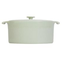 Cocotte Refratário 21 cm Verde Menta 2,7 L Porcelana Cocotte Refratário 21 cm Verde Menta 2,7 L Porcelana