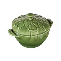 Cocotte staub alcachofra em cerâmica verde 13cm 405003260