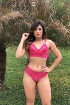 Cód 051 Cropped rendado sem bojo com aro