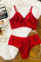 Cód 051 Cropped rendado sem bojo com aro