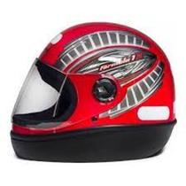 Cod/10063 capacete formula 1 grafic vermelho n/58