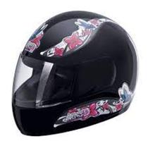 Cod/24619 capacete liberty four for girls preto n/56 - PROTORK
