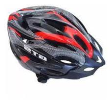 Cod/26695 capacete bike gts vermelho