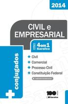 CODIGO 4 EM 1 CIVIL E COMERCIAL - PROCESSO CIVIL E CONSTITUICAO FEDERAL 2014 - 10ª ED - SARAIVA JUR (SOMOS EDUCACAO-TECNICOS)