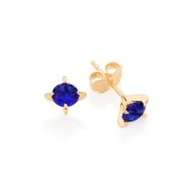 Código: 52609504 Brinco solitário banhado a ouro 18k com zircônias Coleção Solitário Código: 52609504 Brinco solitário banhado a ouro 18k com zircônias Coleção Solitário