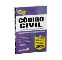 Código civil 2025 - nova edição atualizada - legislação seca para oab e concurseiros Código civil 2025 - nova edição atualizada - legislação seca para oab e concurseiros
