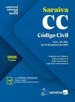 Código Civil - Legislação Saraiva de Bolso - 07Ed/26 - SARAIVA JUR Código Civil - Legislação Saraiva de Bolso - 07Ed/26 - SARAIVA JUR