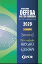 Codigo De Defesa Do Consumidor 2025 - 37ª Ed