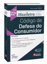 Código de Defesa do Consumidor - Coleção Maxiletra - 22ª Edição - - Rideel