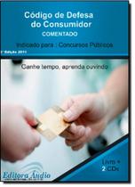 Código de Defesa do Consumidor Comentado, Indicado Para Concursos Públicos - Acompanha 2 Cds