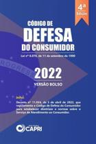 CÓDIGO DE DEFESA DO CONSUMIDOR VERSÃO BOLSO 2022 4ª EDIÇÃO - CAPRI
