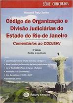 Codigo de Organizacao e Divisao Judiciarias do Estado do Rio de Janeiro