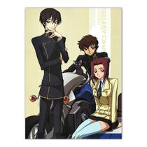 Código de pôster Geass Lelouch, Suzaku & Kallen Anime Art 40x60cm
