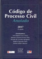 Código de Processo Civil - Anotado - 02ED/17 - GZ EDITORA Código de Processo Civil - Anotado - 02ED/17 - GZ EDITORA