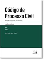 Codigo de processo civil brasileiro vol. i - anotado, comentado e interpr - LIVRARIA ALMEDINA