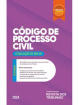 Código de processo civil - códigos essenciais - legislação de bolso - 2024 - REVISTA DOS TRIBUNAIS