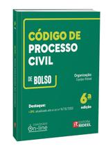 Código de Processo Civil - CPC de bolso - 2024 Rideel