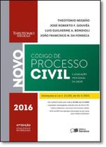 Código de Processo Civil e Legislação Processual em Vigor - 2016