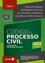 Código De Processo Civil e Legislação Processual Em Vigor - 53ª Edição 2022