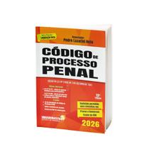 Código de Processo Penal 2026 - 12ª Edição Atualizado