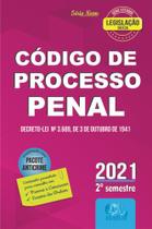 CÓDIGO DE PROCESSO PENAL - 2º SEMESTRE/2021