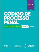 Código de processo penal - códigos essenciais - legislação de bolso - 2026 Código de processo penal - códigos essenciais - legislação de bolso - 2026