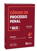 Código de Processo Penal - CPP de bolso - 2024 Rideel