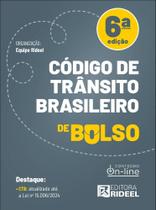 Código de Trânsito Brasileiro - CTB de bolso - 2025 Rideel