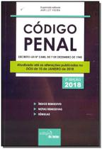 Código Penal 2018 - Mini Código Penal 2018 - Mini