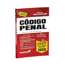 CÓDIGO PENAL 2025 11ª EDIÇÃO - ESSENCIAL PARA PROVAS, ESTUDOS E PRÁTICA JURÍDICA